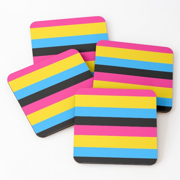 Item preview, Pan pride flag stripes designed and sold by Drawyourlife24.
