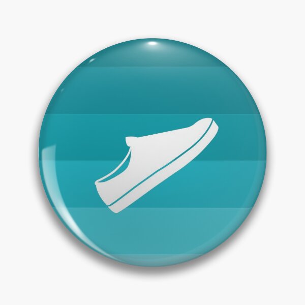 Item preview, Teal Color Gradiant And White Sneakers designed and sold by Promedia.