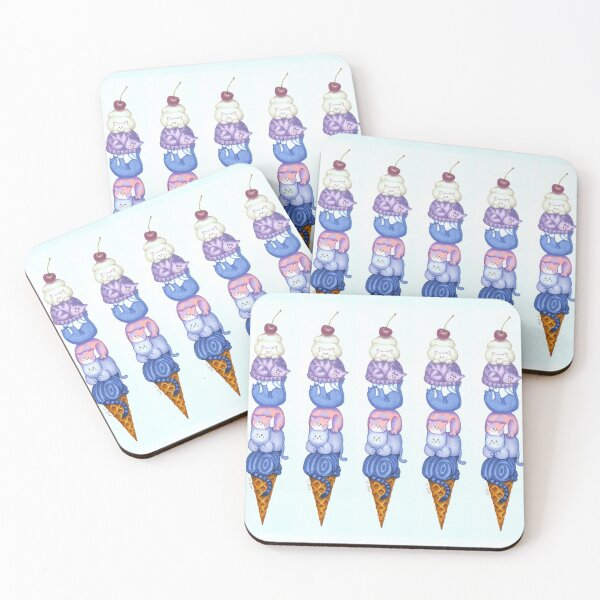 Item preview, Ice Cream Cat Cone designed and sold by LoveJingle.