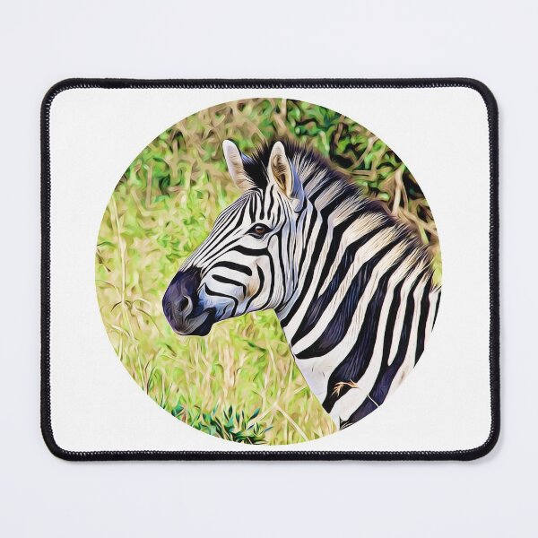 Item preview, Zebra Portrait designed and sold by RevolutionInPaint.