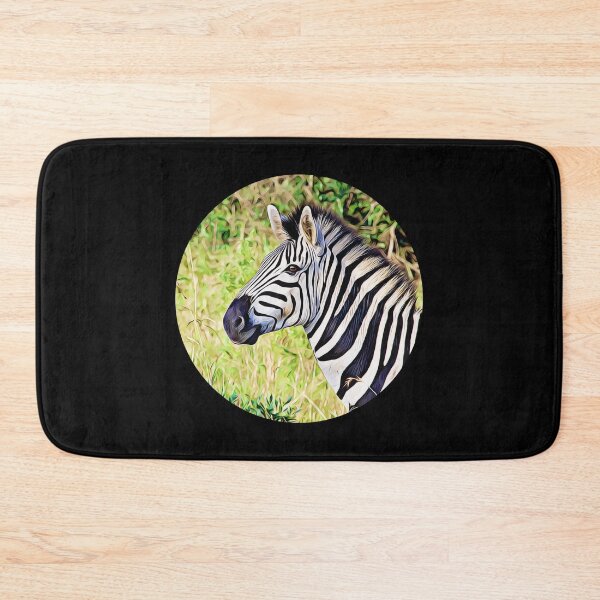Item preview, Zebra Portrait designed and sold by RevolutionInPaint.
