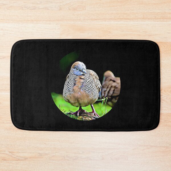 Item preview, Zebra Dove Portrait designed and sold by RevolutionInPaint.