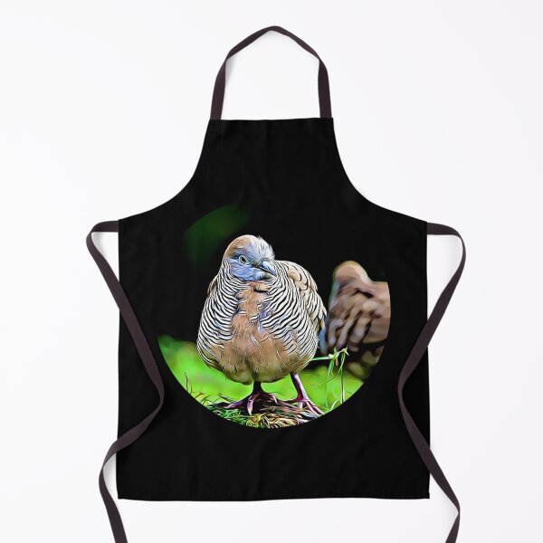 Item preview, Zebra Dove Portrait designed and sold by RevolutionInPaint.