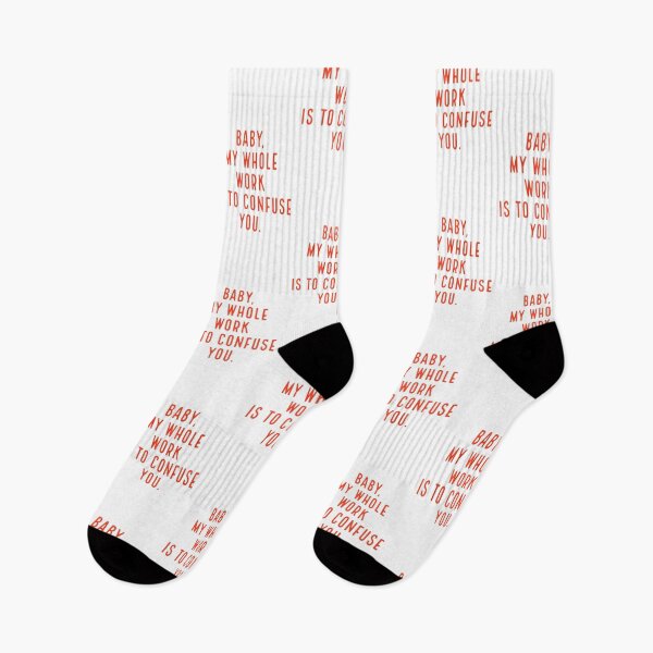 Item preview, "baby, my whole work is to confuse you." - osho designed and sold by vn.