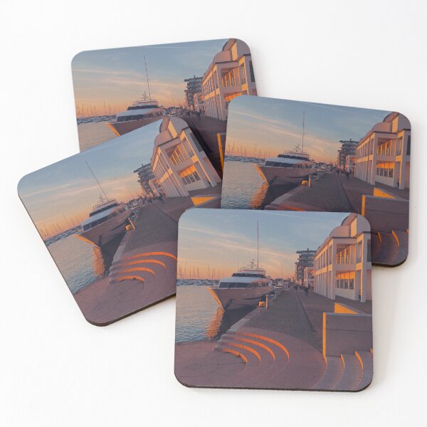 Item preview, Northern Harbor during sunset designed and sold by HenrikGPhoto.
