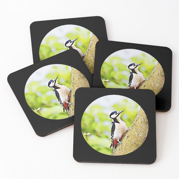 Item preview, Woodpecker Portrait designed and sold by RevolutionInPaint.