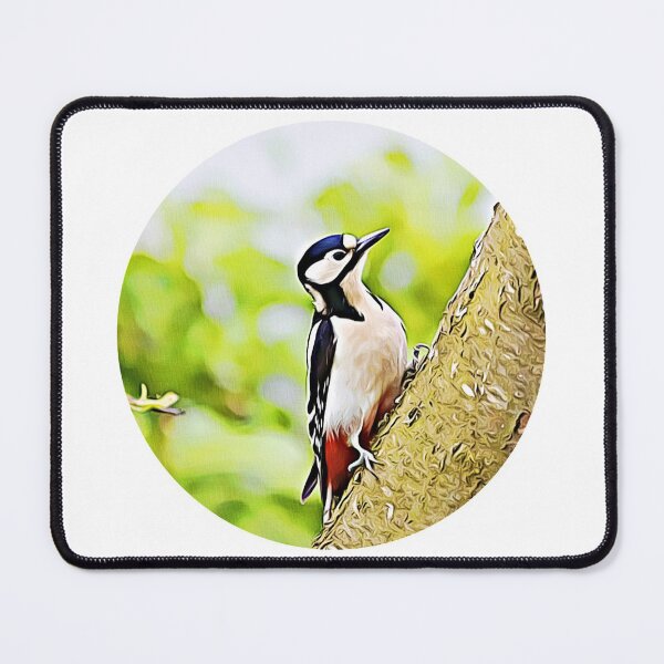 Item preview, Woodpecker Portrait designed and sold by RevolutionInPaint.