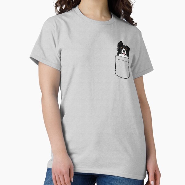 Item preview, Border Collie In Pocket designed and sold by apuppyfeed.