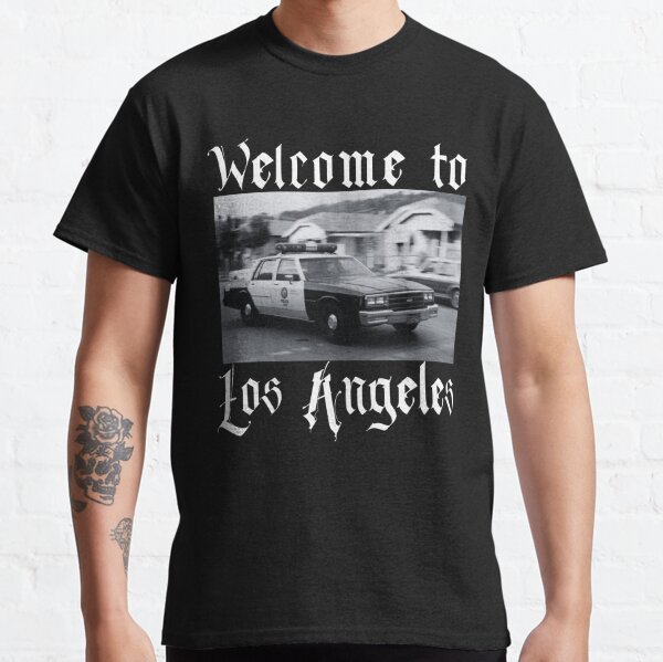 Los Angeles Old English Style Font Design - LA California T-Shirt