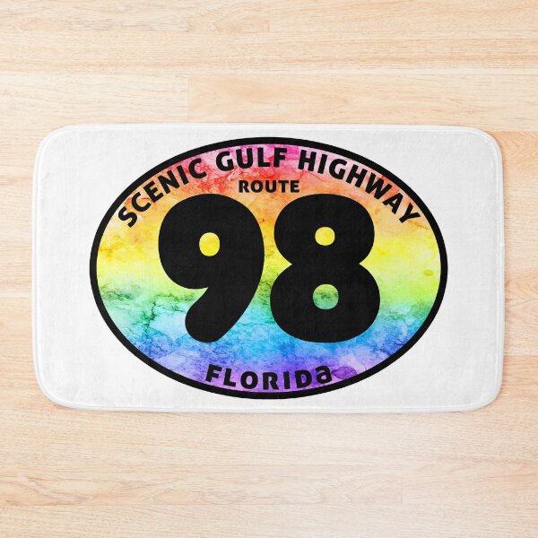Item preview, Scenic Gulf Drive Highway 98 Destin Beach Florida Palms Panhandle Emerald Coast designed and sold by Travel Time.