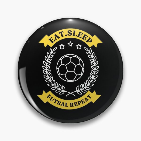 Item preview, EAT.SLEEP FUTSAL REPEAT designed and sold by Hussain Shirts.