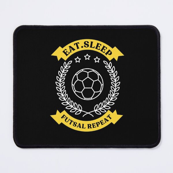 Item preview, EAT.SLEEP FUTSAL REPEAT designed and sold by Hussain Shirts.