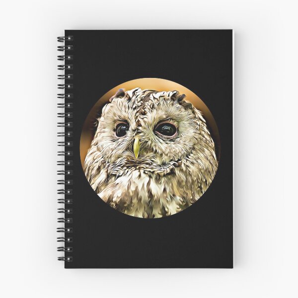 Item preview, Tawny Owl Portrait designed and sold by RevolutionInPaint.