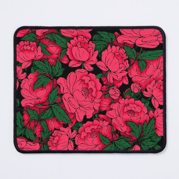 Item preview, Red Peonies #2 designed and sold by Rockett Graphics.