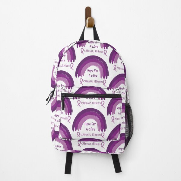Item preview, Hope for a cure (Violet Rainbow Version) - Chronic Illness Awareness designed and sold by The Chronic's Chronicles.