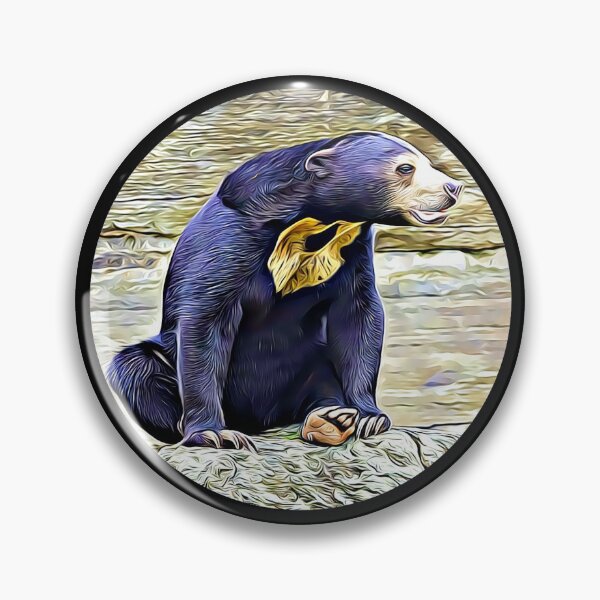 Item preview, Sun Bear Portrait designed and sold by RevolutionInPaint.