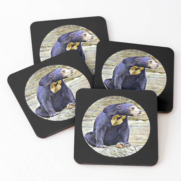 Item preview, Sun Bear Portrait designed and sold by RevolutionInPaint.