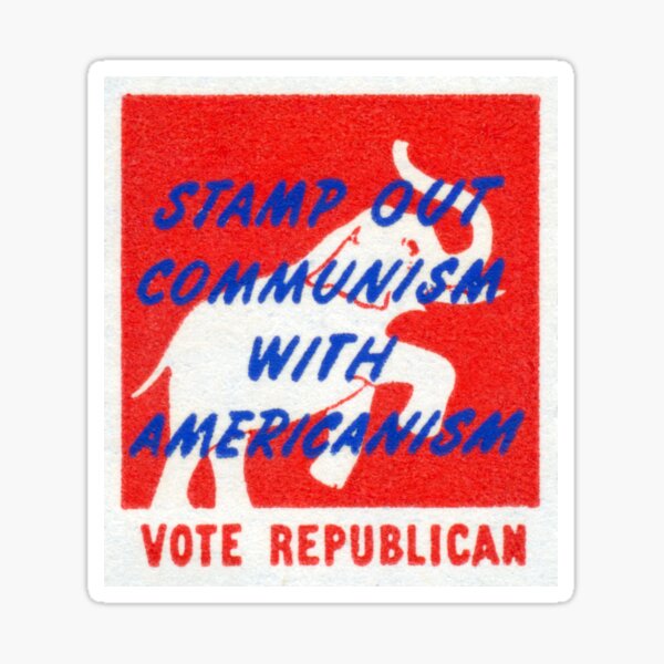 Item preview, 1950's Stamp Out Communism designed and sold by historicimage.