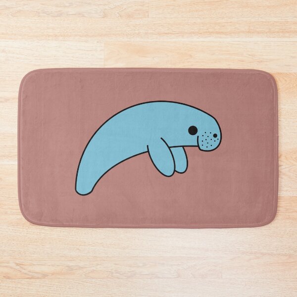 Item preview, Cute Kawaii Manatee designed and sold by KawaiiByDice.