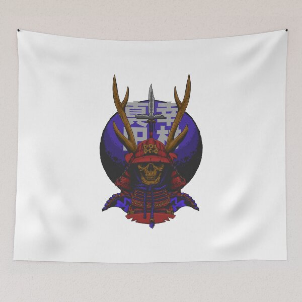 Item preview, oni samurai skull Sanada designed and sold by Colossus1928.