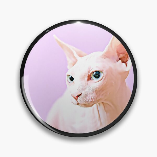Artikelvorschau, Sphynx-Katzenporträt entworfen und verkauft von RevolutionInPaint.