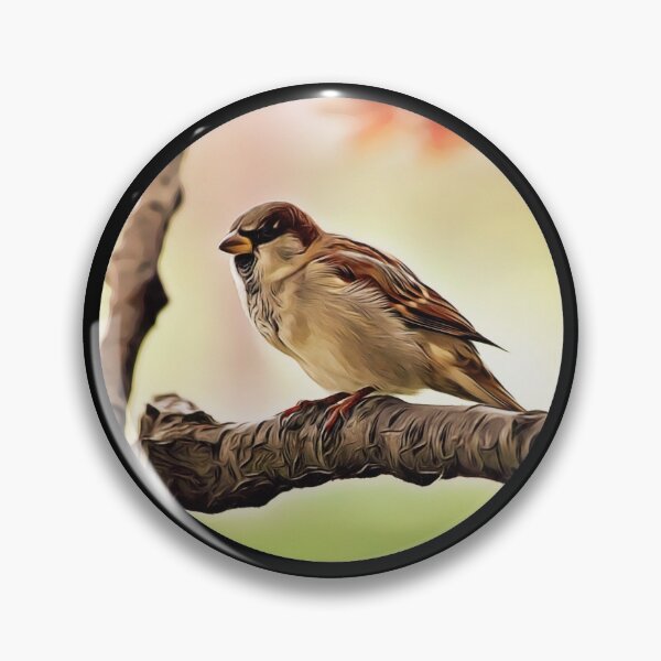 Item preview, Sparrow Portrait designed and sold by RevolutionInPaint.