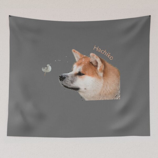 Item preview, Hachiko - Akita designed and sold by 0waste.