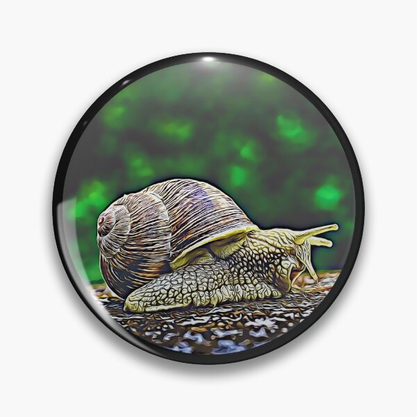 Item preview, Snail Portrait designed and sold by RevolutionInPaint.