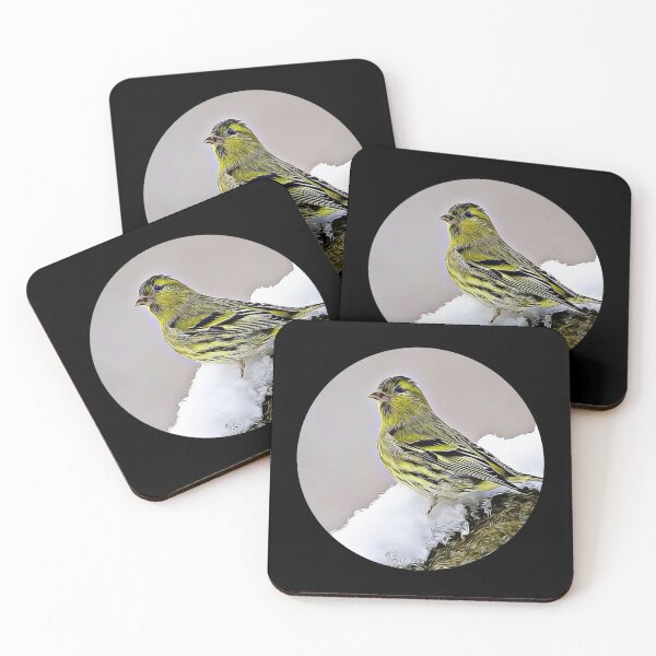 Item preview, Siskin Portrait designed and sold by RevolutionInPaint.