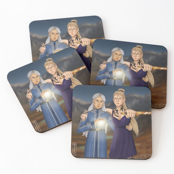 Item preview, Emma Carstairs and Alina Starkov Crossover (White Hair) designed and sold by artsy-mica.