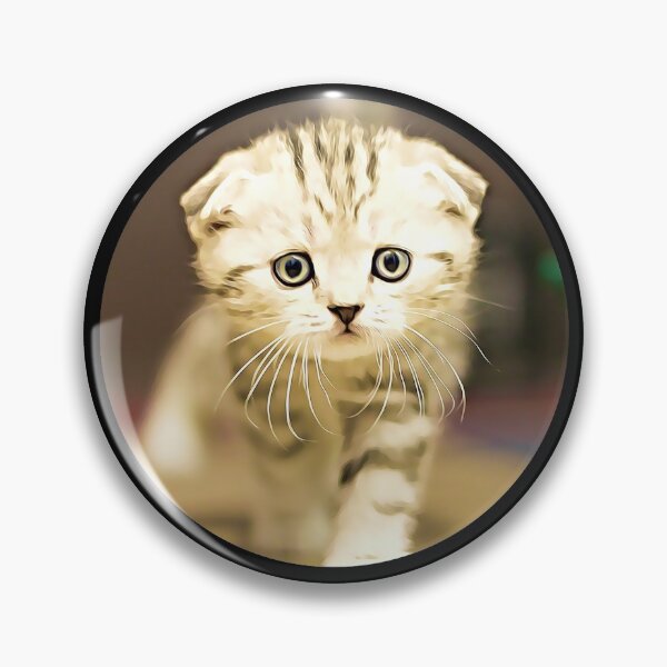 Item preview, Scottish Fold Portrait designed and sold by RevolutionInPaint.