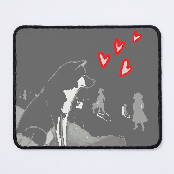 Item preview, Hachiko - Akita designed and sold by 0waste.