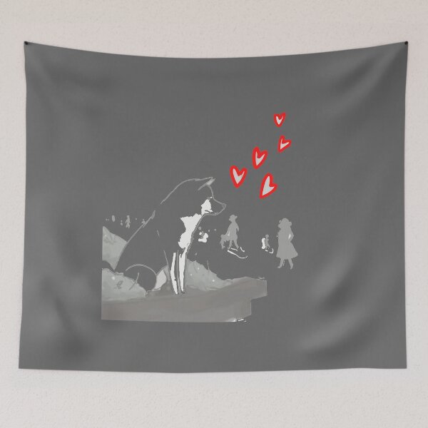 Item preview, Hachiko - Akita designed and sold by 0waste.
