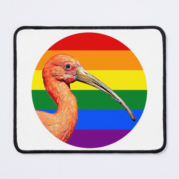 Item preview, Scarlet Ibis Portrait designed and sold by RevolutionInPaint.