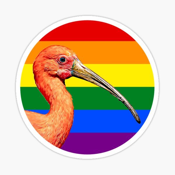 Item preview, Scarlet Ibis Portrait designed and sold by KJCasey1982.