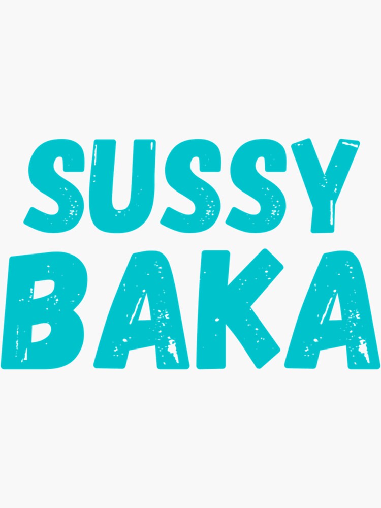 Sussy Baka Amongus Im Meme  Sticker for Sale by BigToeMan