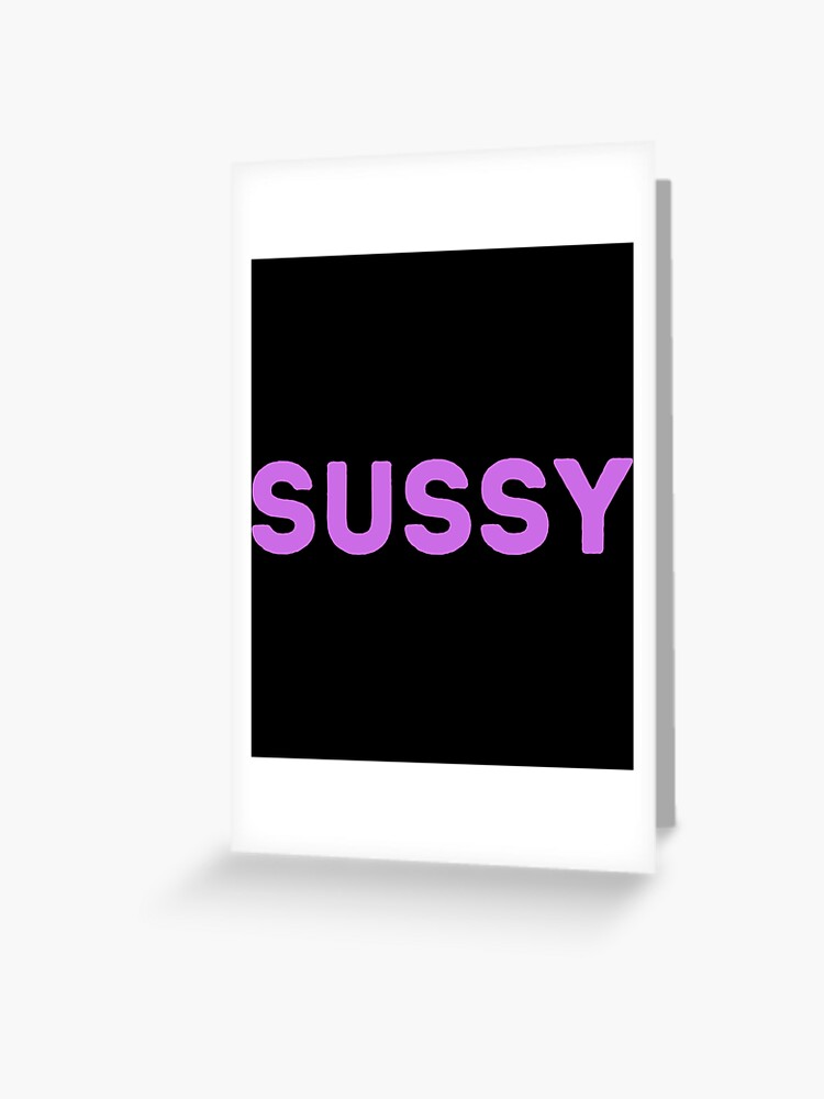 Sussy Baka Amongus Im Meme  Sticker for Sale by BigToeMan