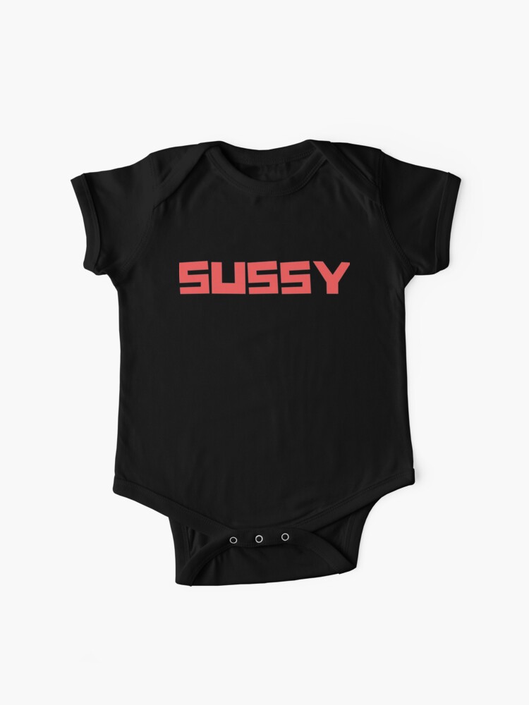  Sussy Baka Funny Sus Meme Pullover Hoodie : Clothing