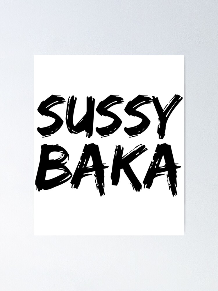 Sussy Baka Amongus Im Meme  Art Board Print for Sale by BigToeMan