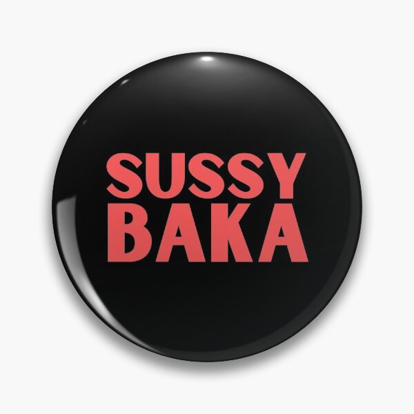 Item preview, Funny Sussy Baka Meme                      designed and sold by BigToeMan.