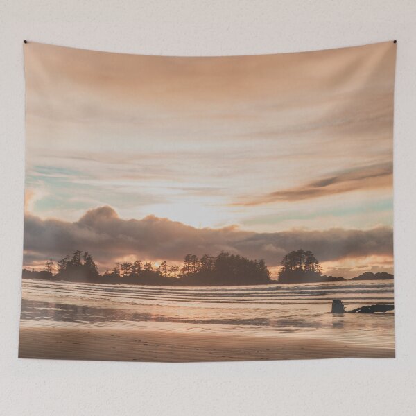 Item preview, Tofino, BC Sunset | Chesterman Beach | Landscape Photo Print  designed and sold by admkng.