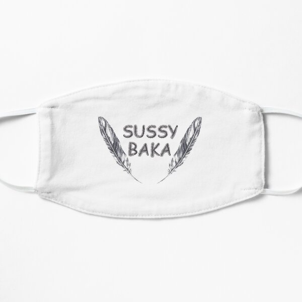 Sussy Baka Flat Face Mask | LookHUMAN