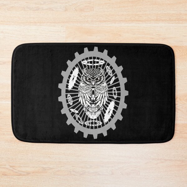 Item preview, Owl, skull and large and small gears designed and sold by Bodino.