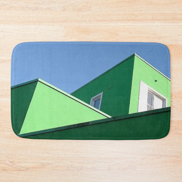 Item preview, Green house and blue sky designed and sold by Ninaeva.