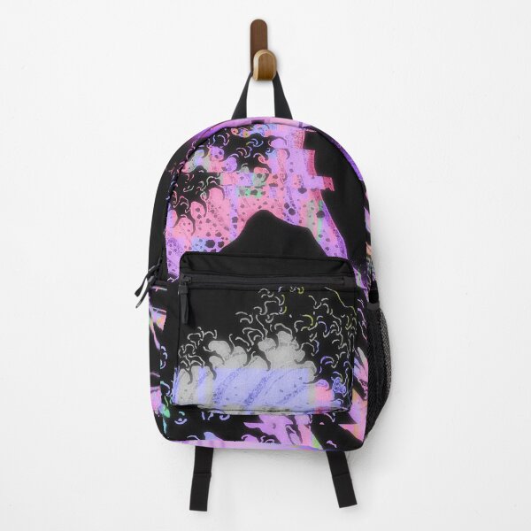 Item preview, Aesthetic Retro Vaporwave Glitch Great Wave off Kanagawa designed and sold by ind3finite.