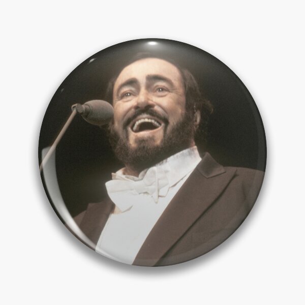 Item preview, Luciano Pavarotti Photograph designed and sold by ConcertImages.