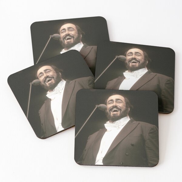 Item preview, Luciano Pavarotti Photograph designed and sold by ConcertImages.