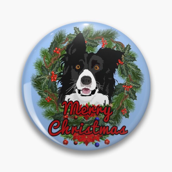 Item preview, Herding Dog Merry Christmas designed and sold by Willyboy16.