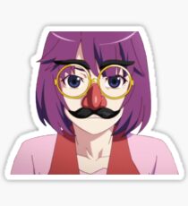 Senjougahara Groucho Glasses Sticker