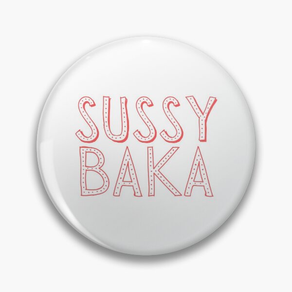 Item preview, Funny Sussy Baka Meme              designed and sold by BigToeMan.